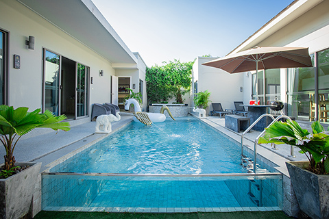 Private Pool Villa : Yipmunta Private Pool Villa Phuket, Cherngtalay, Talang, Phuket,