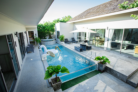 Private Pool Villa : Yipmunta Private Pool Villa Phuket, Cherngtalay, Talang, Phuket,