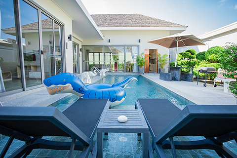 2 Bedrooms Pool Villa : Yipmunta Pool Villa Phuket.