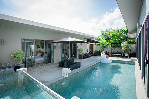 3 Bedrooms Pool Villa Phuket : Yipmunta Pool Villa Phuket,