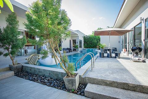 3 Bedrooms Pool Villa Phuket : Yipmunta Pool Villa Phuket,