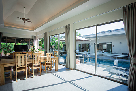 Living Room 2 Bedrooms Pool Villa Phuket : Living Room 2 Bedrooms Pool Villa Phuket : GYipmunta Pool Villa Phuket, Cherngtalay, Talang, Phuket,