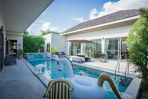 3 Bedrooms Pool Villa Phuket : Yipmunta Pool Villa Phuket,