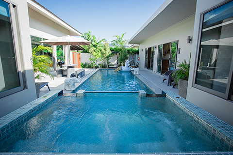 3 Bedrooms Pool Villa Phuket : Yipmunta Pool Villa Phuket,