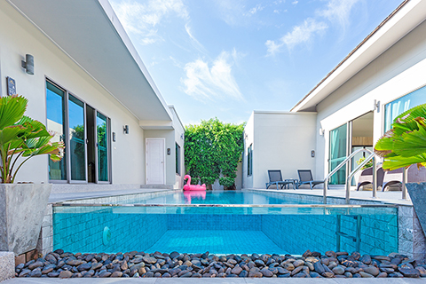 Private Pool Villa : Yipmunta Private Pool Villa Phuket, Cherngtalay, Talang, Phuket,