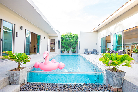 Private Pool Villa : Yipmunta Private Pool Villa Phuket, Cherngtalay, Talang, Phuket,