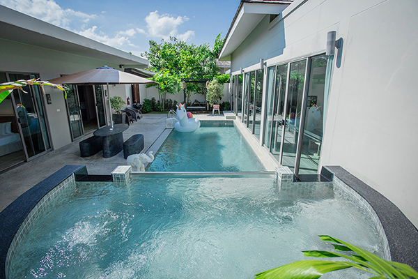 Yipmunta Pool Villas, Phuket Pool Villas, Cherng Talay, Talang, Phuket.